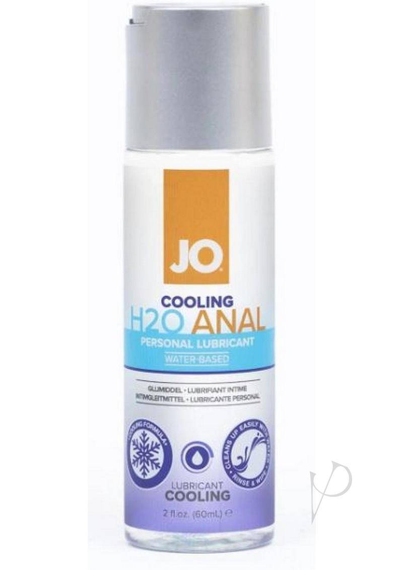 Jo Anal H2o Lube Cooling 2oz - Chambre Rouge