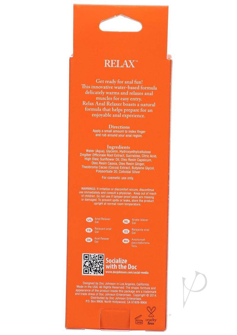 Relax Anal Relaxer - Chambre Rouge