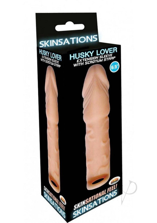 Husky Lover Scrotum With Sleeve 6.5 - Chambre Rouge