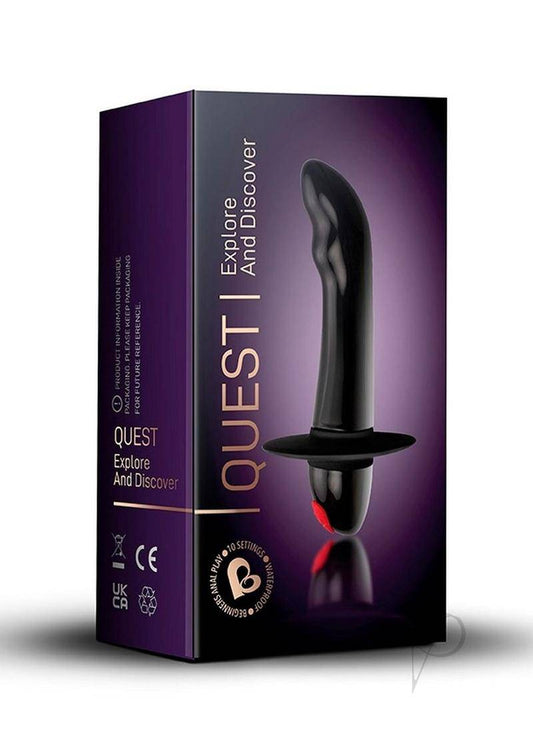 Quest Prostate 10x Bullet Black - Chambre Rouge