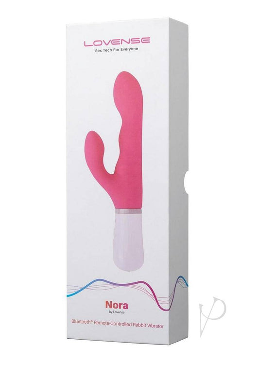 Nora Remote Controlled Rabbit Vibrator - Pink - Chambre Rouge