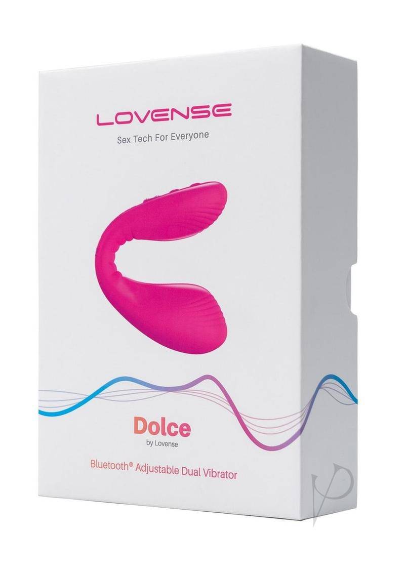 Dolce Silicone Rechargeable Dual Vibrator - Pink - Chambre Rouge