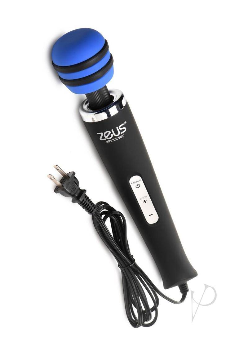 Zeus Electro E-Stim Vibrating Wand - Chambre Rouge