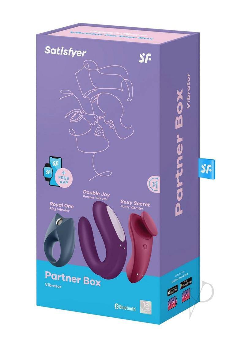 Satisfyer Partner Box 3 Couples Kit - Chambre Rouge