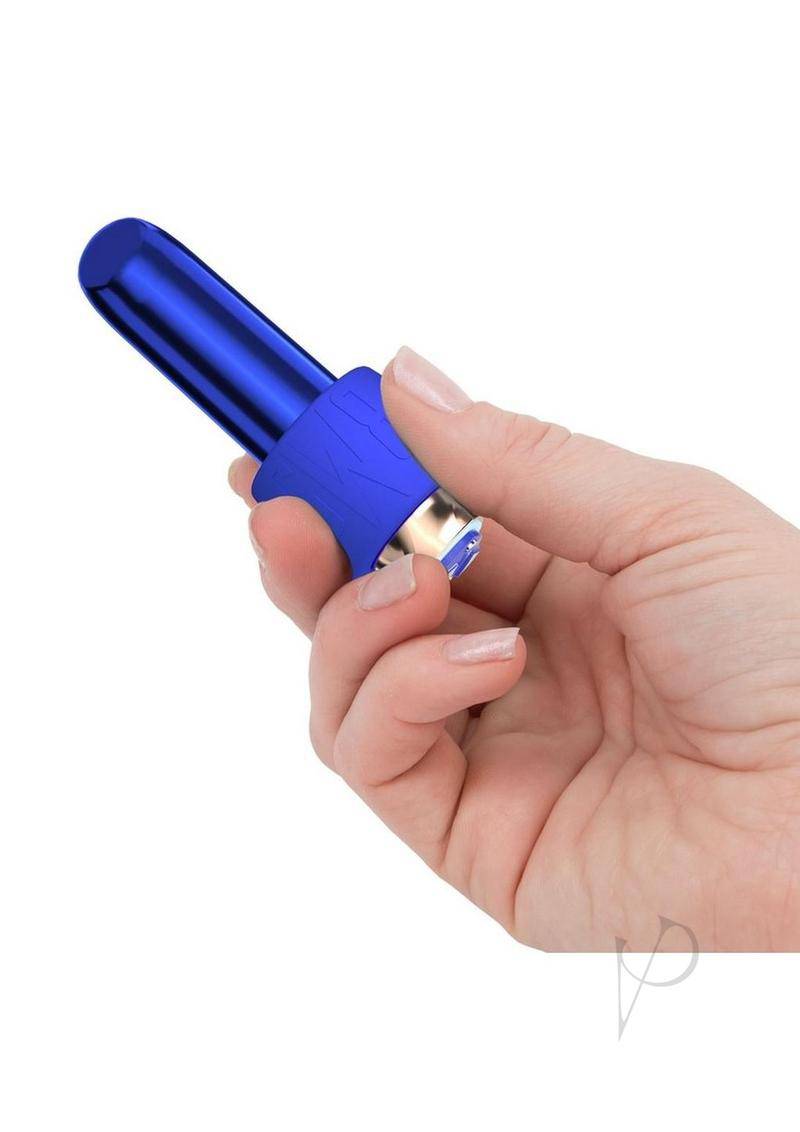 Swan Rechargeable Bullet - Blue/Rose Gold - Chambre Rouge