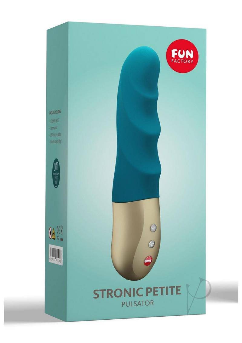 Stronic Petite Silicone Pulsator - Deep Sea Blue - Chambre Rouge