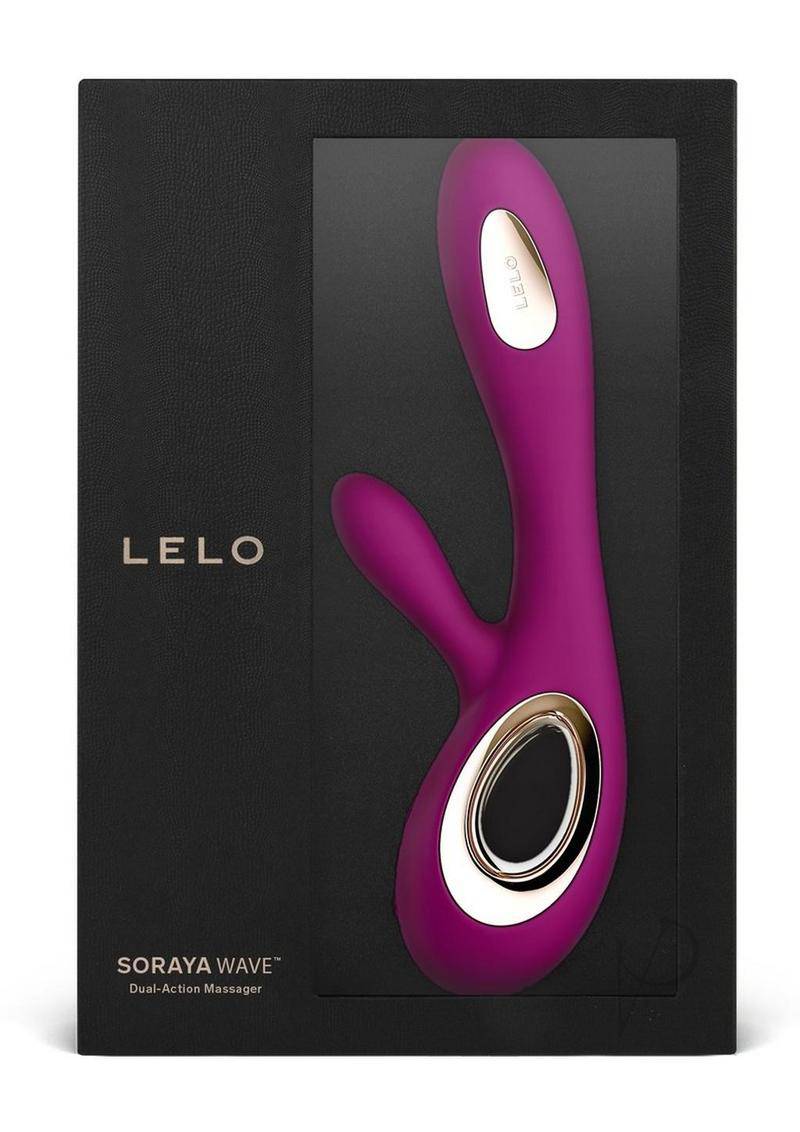 Soraya Wave Rechargeable Rabbit Vibrator - Deep Rose Magenta - Chambre Rouge