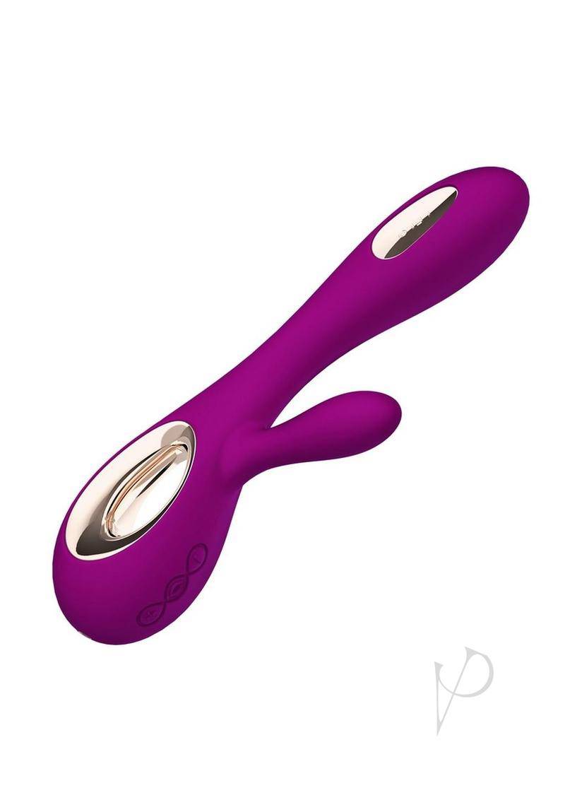 Soraya Wave Rechargeable Rabbit Vibrator - Deep Rose Magenta - Chambre Rouge