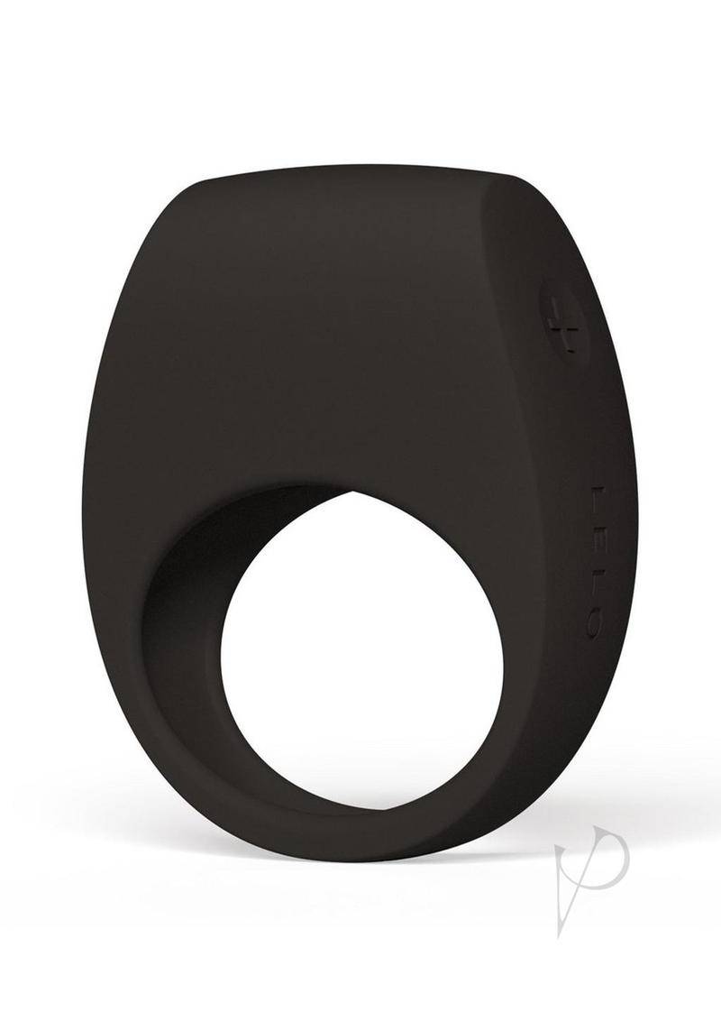 Tor 3 Silicone Vibrating Couples Cock Ring - Black - Chambre Rouge