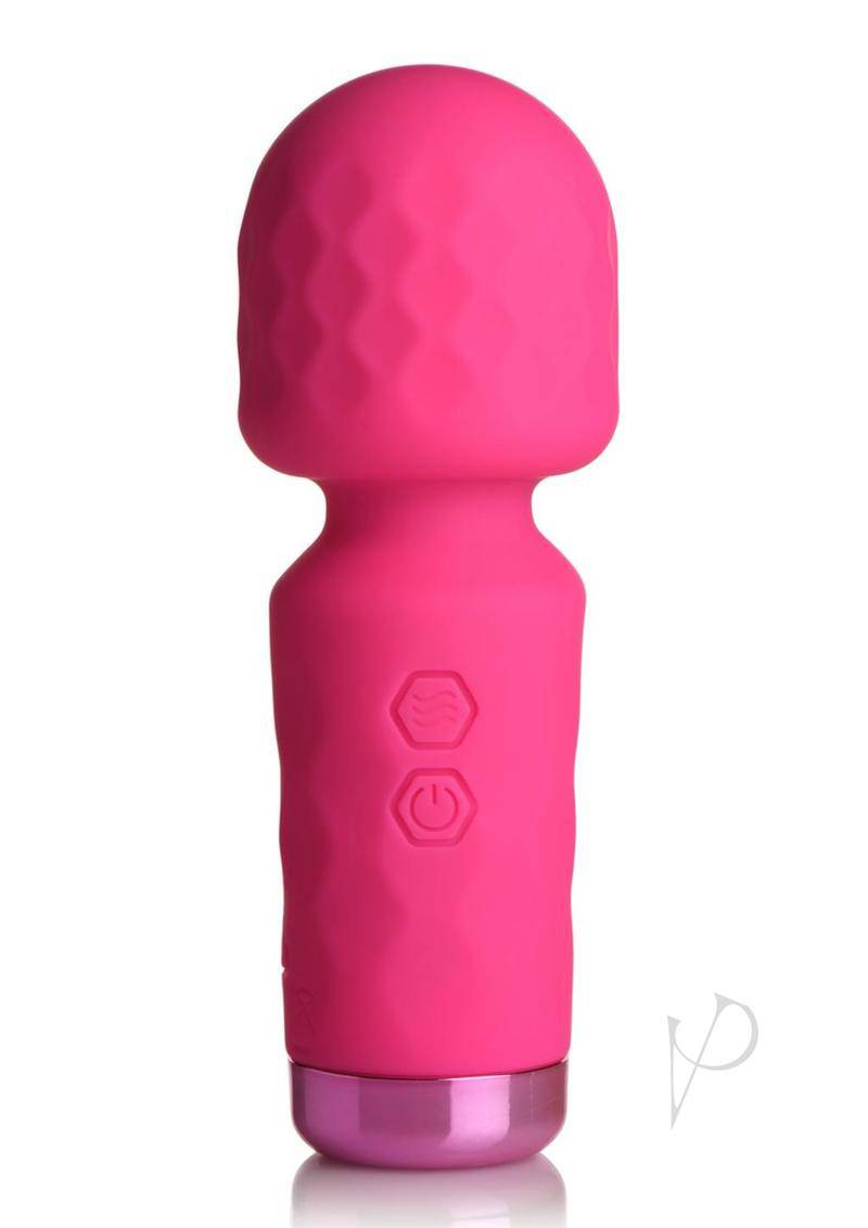 Bang! 10X Mini Silicone Rechargeable Wand - Pink - Chambre Rouge