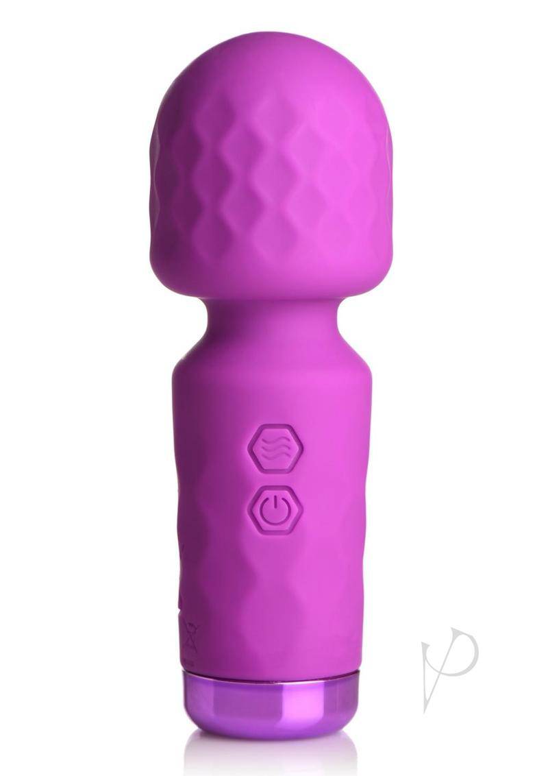 Bang! 10X Mini Silicone Rechargeable Wand - Purple - Chambre Rouge