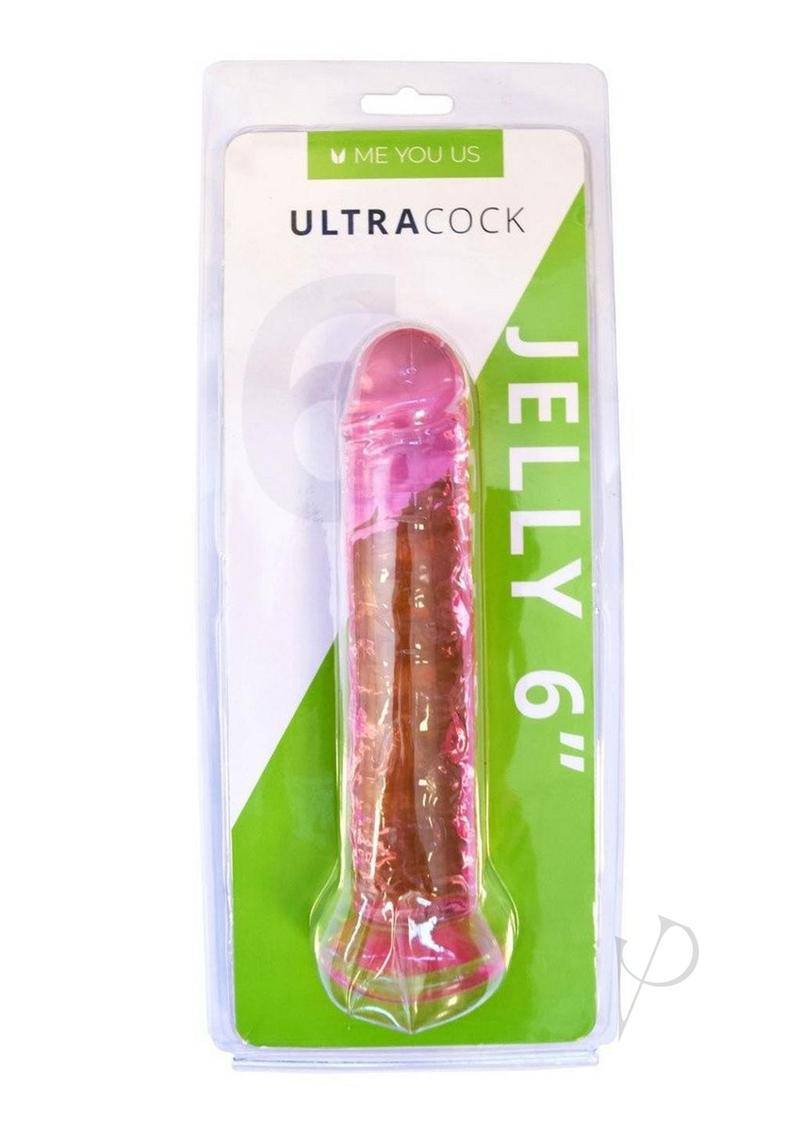 ME YOU US Ultracock Jelly Dong 6in - Pink - Chambre Rouge