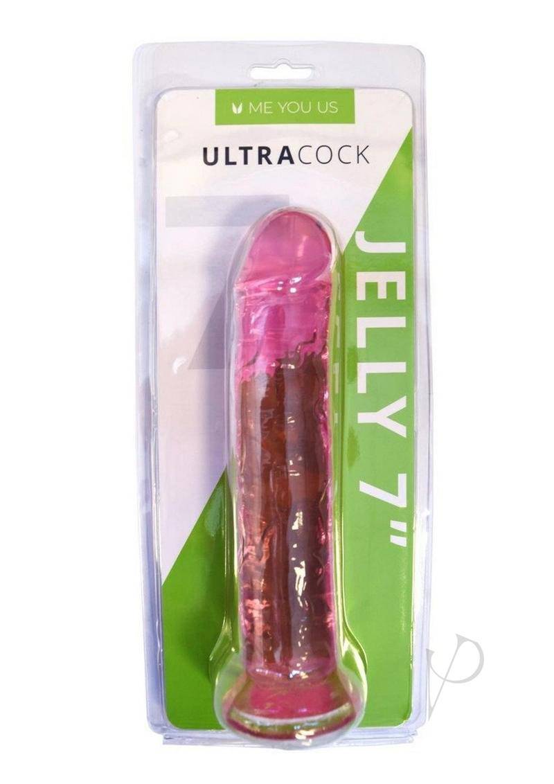 ME YOU US Ultracock Jelly Dong 7in - Pink - Chambre Rouge