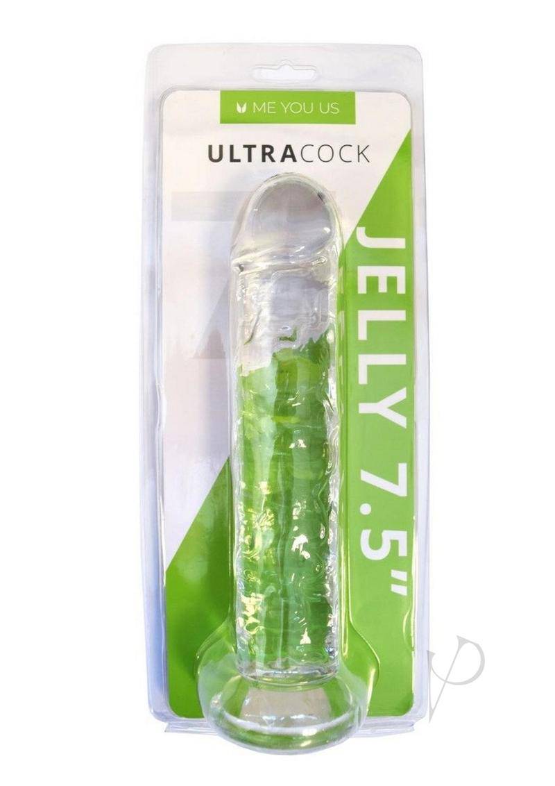 ME YOU US Ultracock Jelly Dong 7.5in - Clear - Chambre Rouge