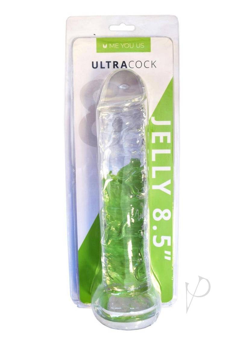 ME YOU US Ultracock Jelly Dong 8.5in - Clear - Chambre Rouge