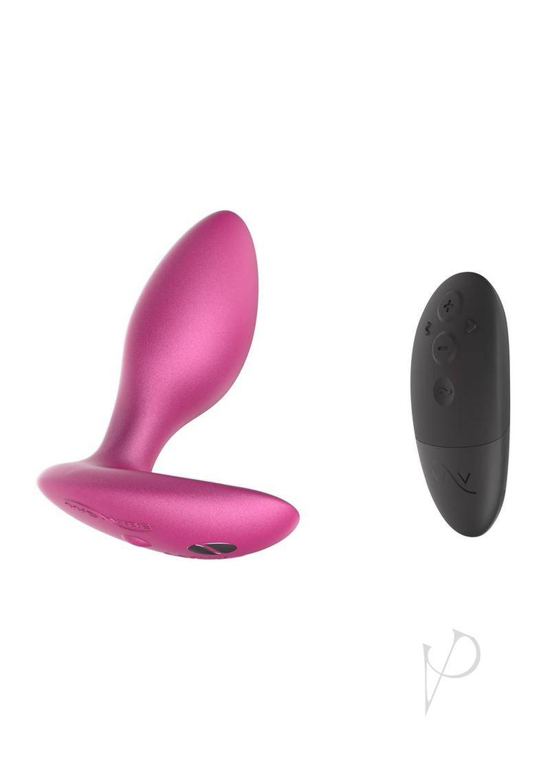 We-Vibe Ditto+ App Compatible Vibrating Rechargeable Silicone Butt Plug with Remote Control - Cosmic Pink - Chambre Rouge