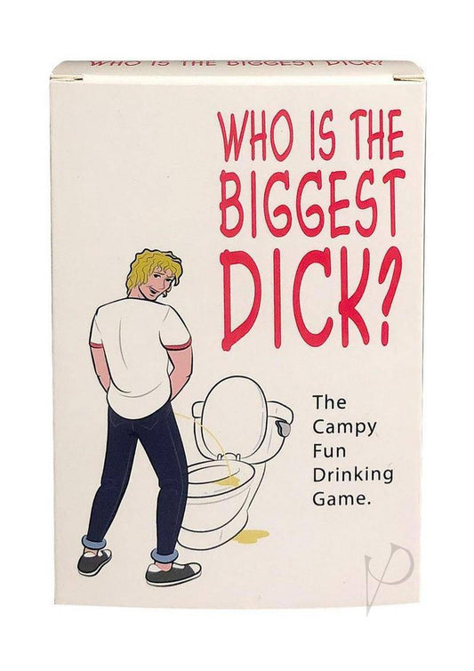 Who's the Biggest Dick? Drinking Game - Chambre Rouge