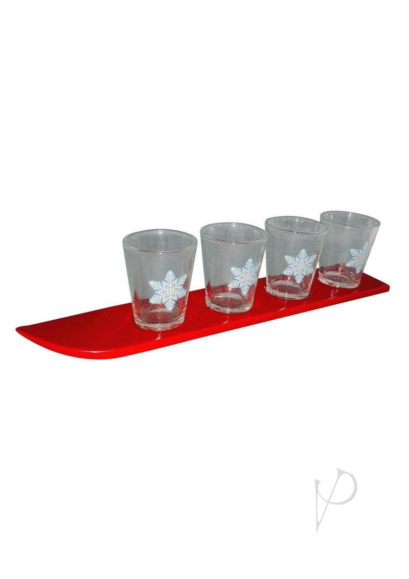 Ski Shot Glass Set - Chambre Rouge