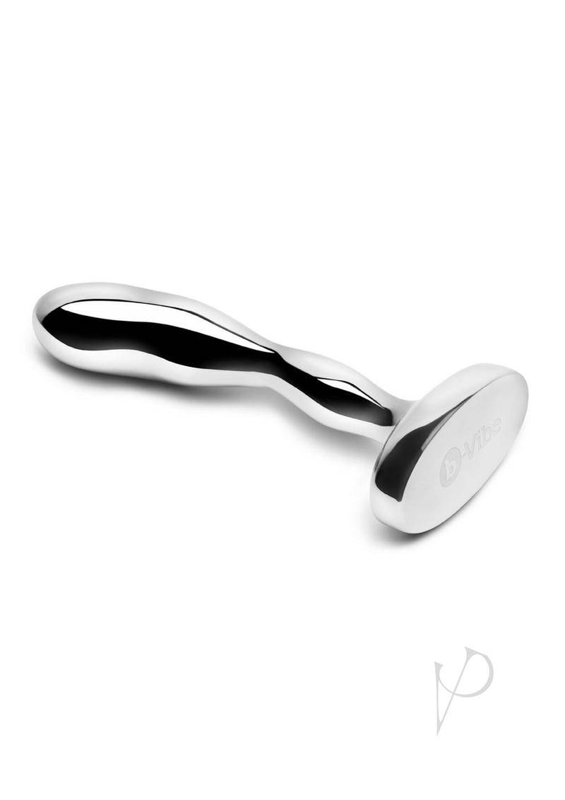 Stainless Steel Prostate Plug - Silver - Chambre Rouge