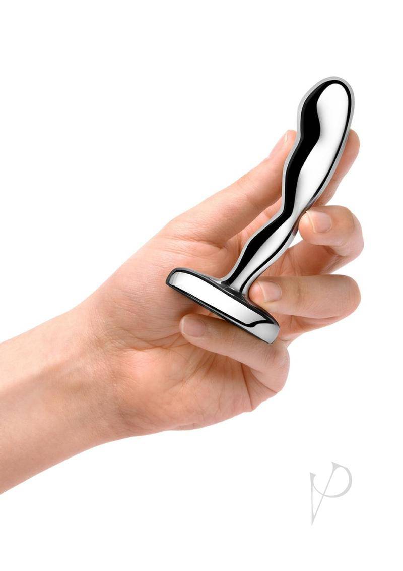 Stainless Steel Prostate Plug - Silver - Chambre Rouge