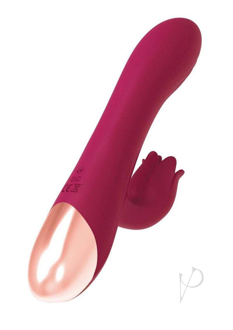 Mystique Venus Rechargeable Silicone Vibrator - Eggplant Purple - Chambre Rouge