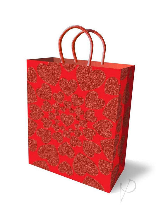 Glitter Hearts Gift Bag - Chambre Rouge
