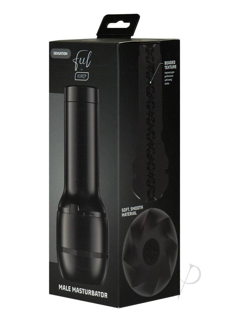 Feel Sensation Stroker - Anal - Black - Chambre Rouge