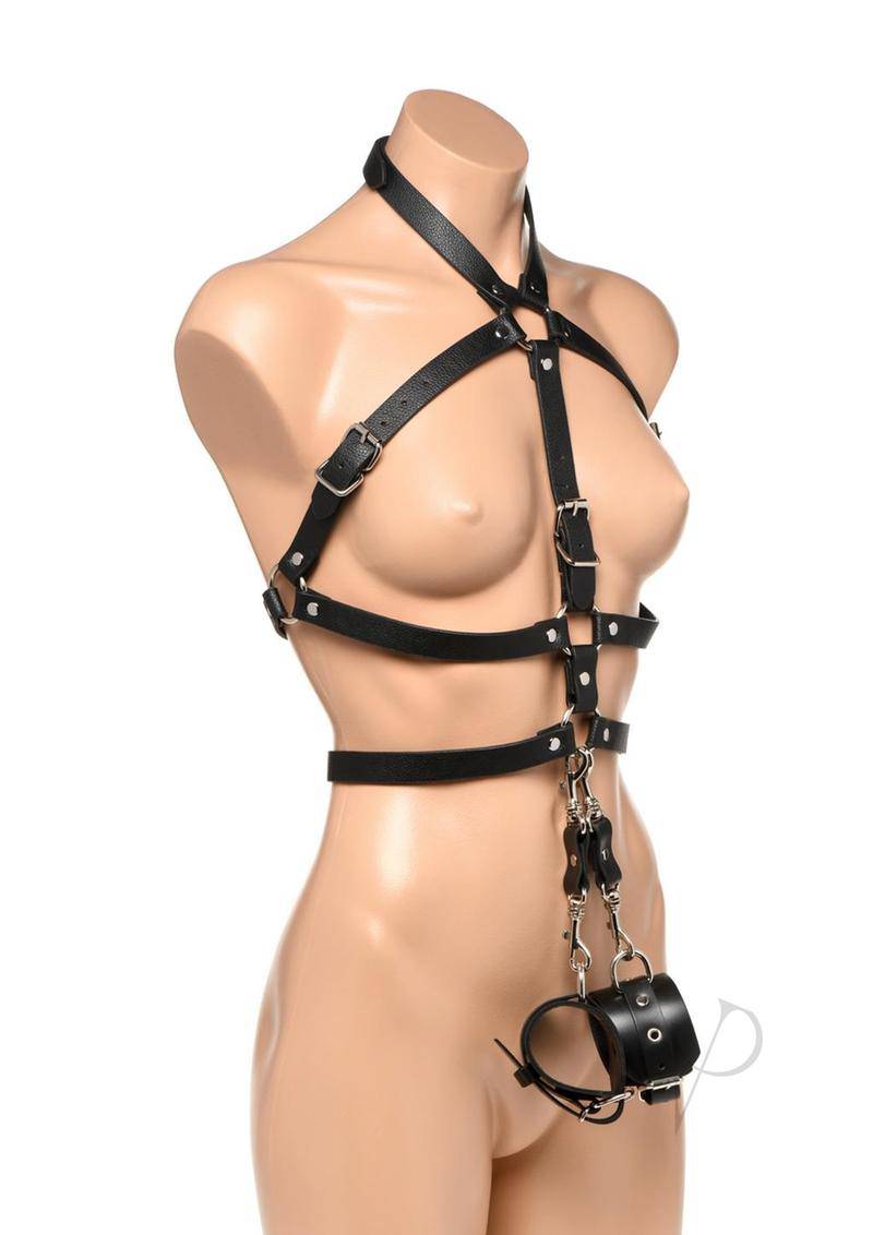 Strict Female Body Harness - Large/XLarge - Black - Chambre Rouge