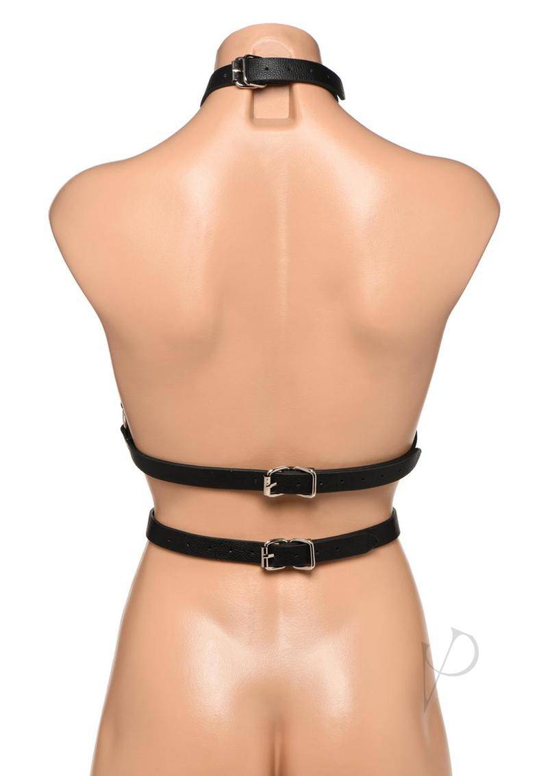 Strict Female Body Harness - Large/XLarge - Black - Chambre Rouge