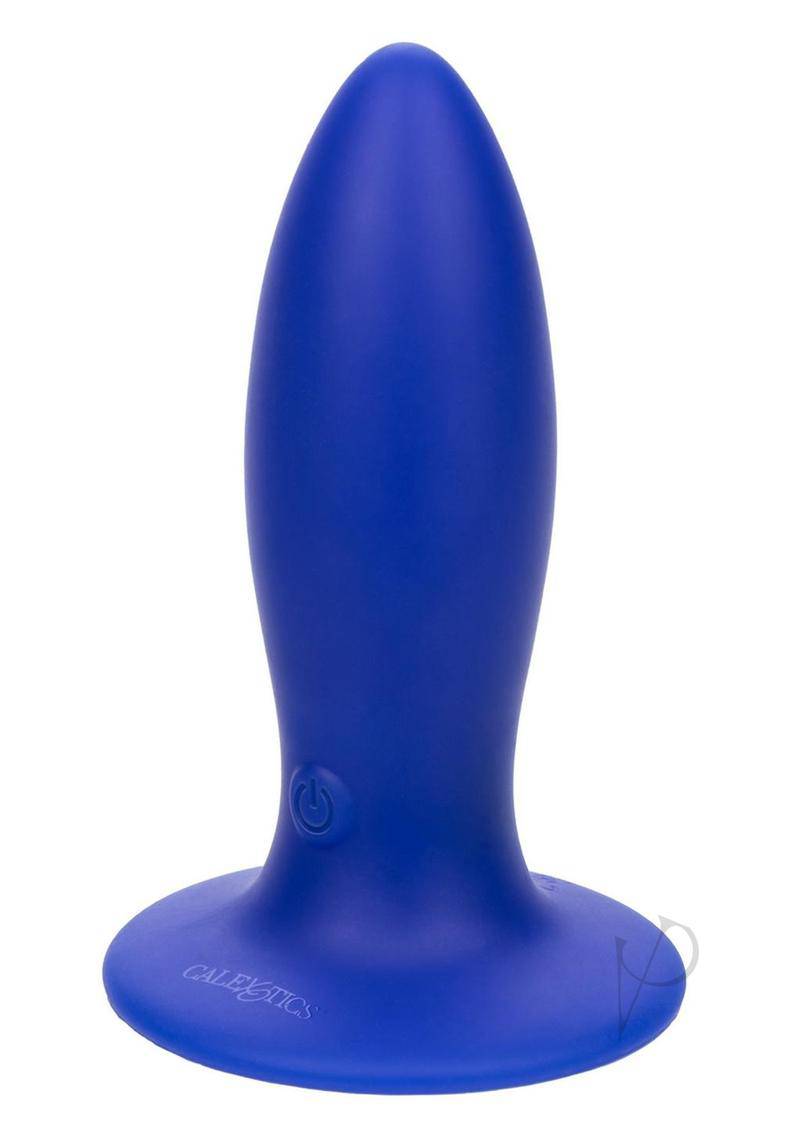 Admiral Liquid Silicone Vibrating Torpedo Rechargeable Anal Probe - Blue - Chambre Rouge