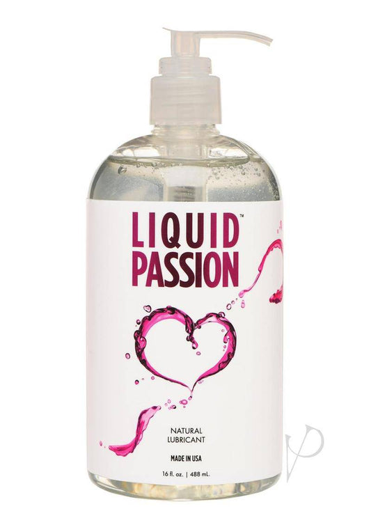 Liquid Passion Natural Lubricant 16oz - Chambre Rouge