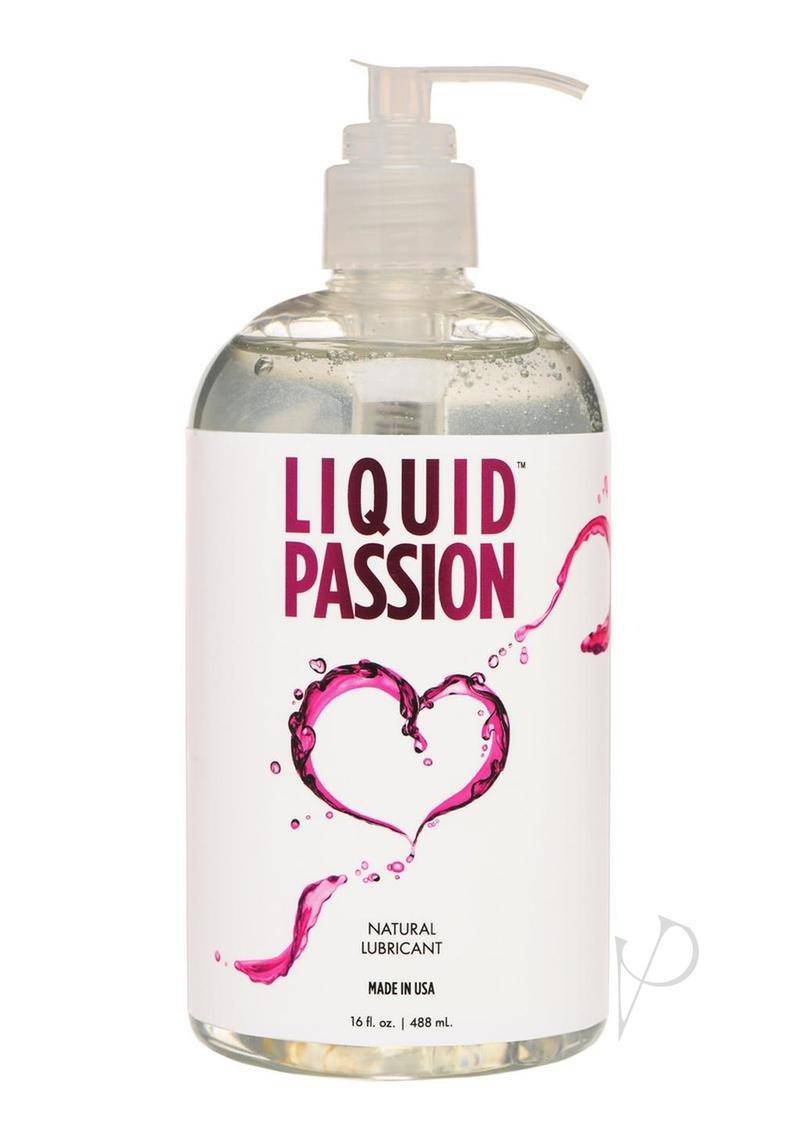 Liquid Passion Natural Lubricant 16oz - Chambre Rouge