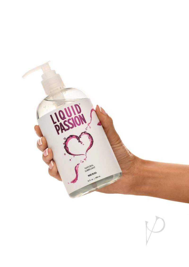 Liquid Passion Natural Lubricant 16oz - Chambre Rouge