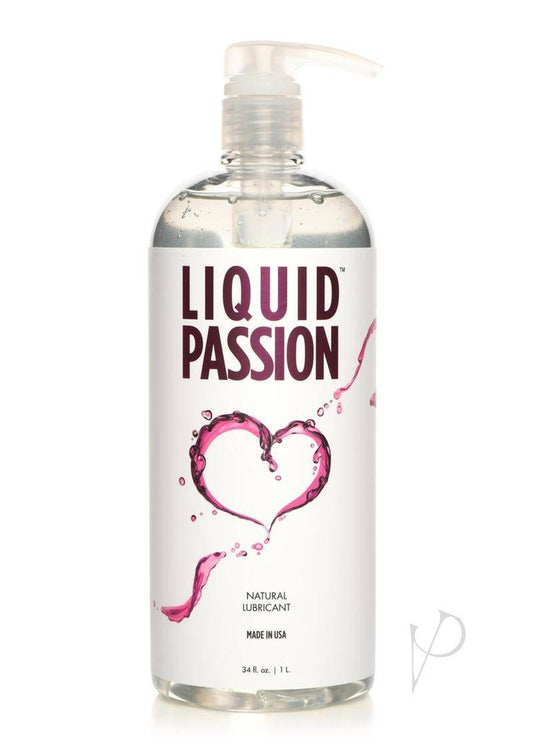 Liquid Passion Natural Lubricant 34oz - Chambre Rouge