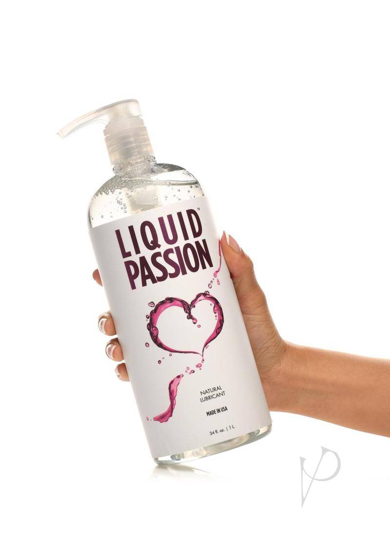 Liquid Passion Natural Lubricant 34oz - Chambre Rouge