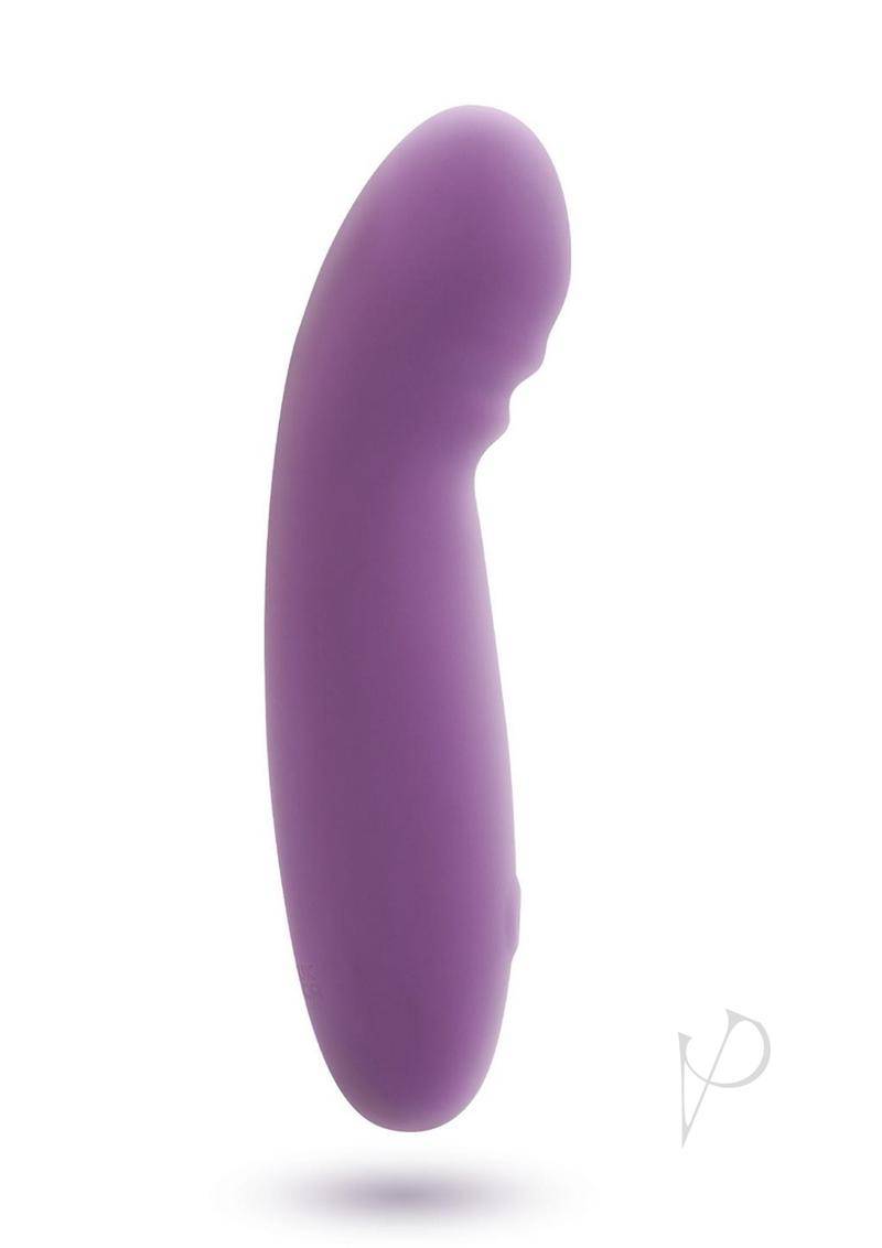 Skins Touch The Glee Spot Rechargeable Silicone Vibrator - Lavender - Chambre Rouge