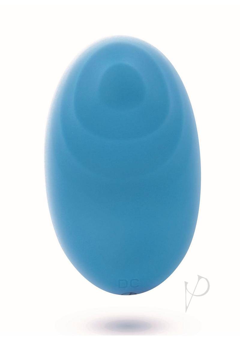 Skins Touch The Pebble Rechargeable Silicone Vibrator - Blue - Chambre Rouge