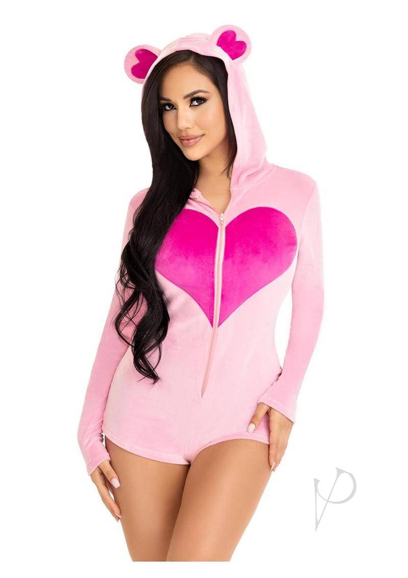 Sweetheart Bear Romper Xs Pnk - Chambre Rouge