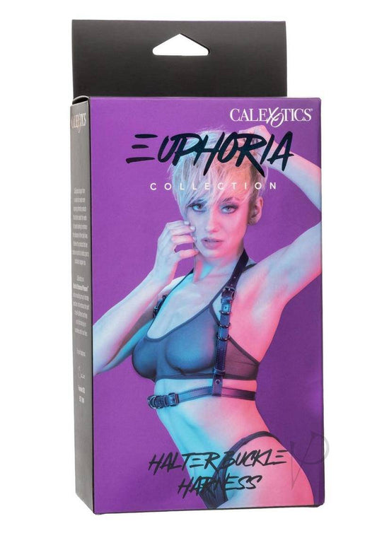 Euphoria Coll Halter Buckle Harness - Chambre Rouge