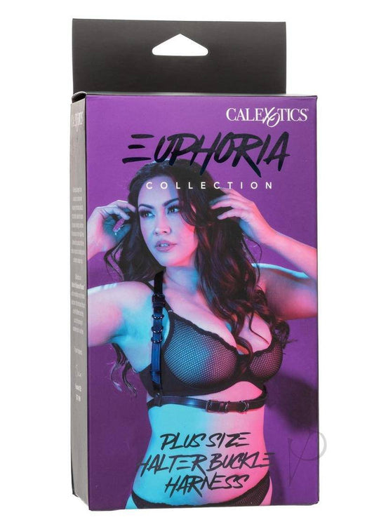 Euphoria Coll Ps Halter Buckle Harness - Chambre Rouge