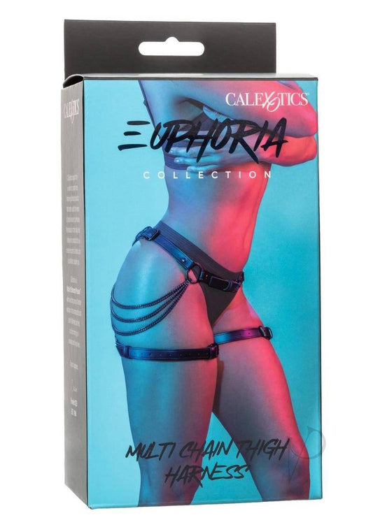 Euphoria Coll Multi Chain Thigh Harness - Chambre Rouge