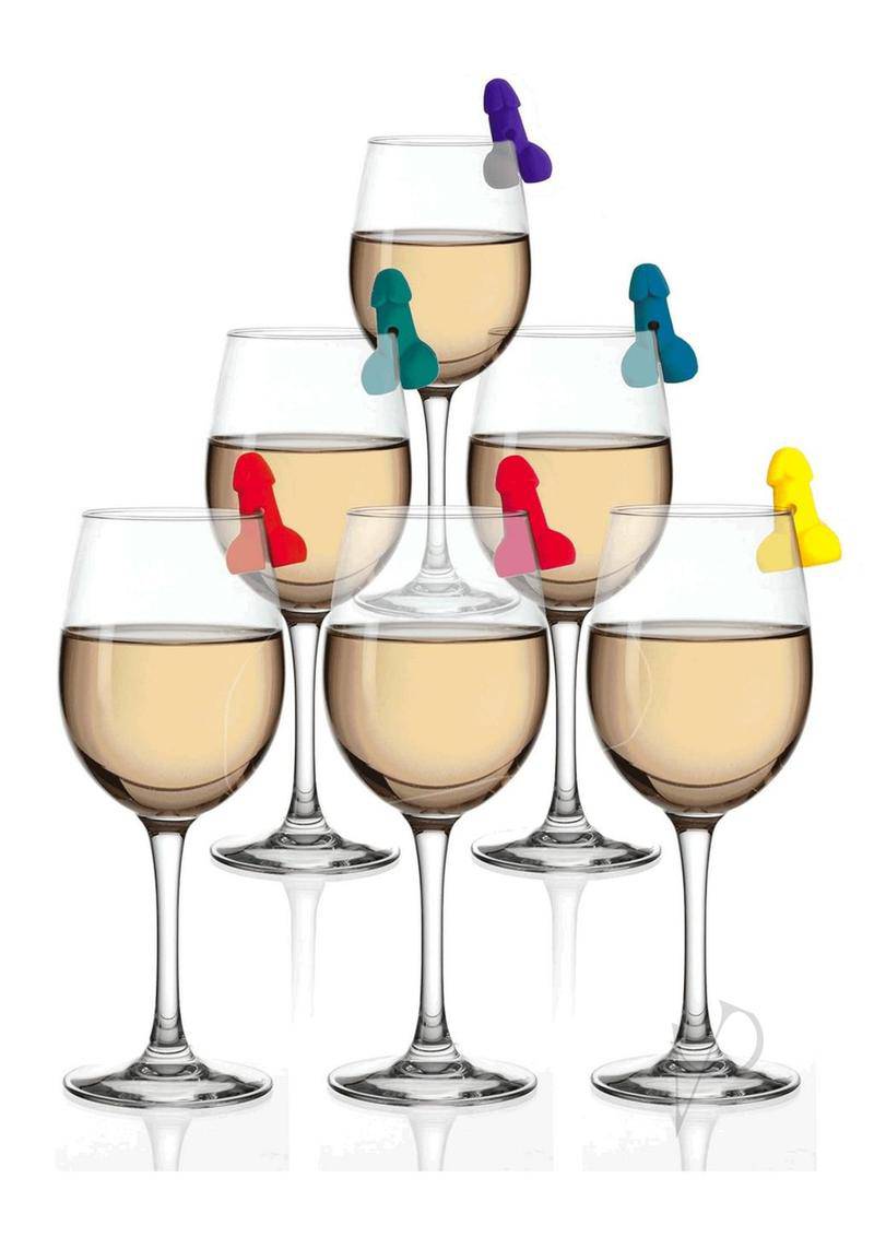 Super Fun Penis Cocktail Markers 6pc - Chambre Rouge