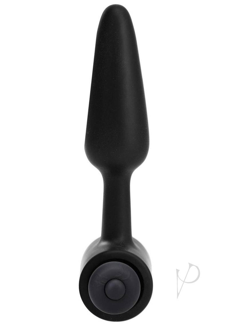 In A Bag Vibrating Butt Plug 3 Black - Chambre Rouge