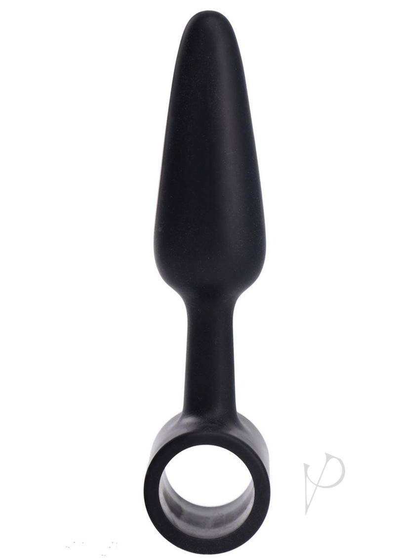 In A Bag Vibrating Butt Plug 3 Black - Chambre Rouge