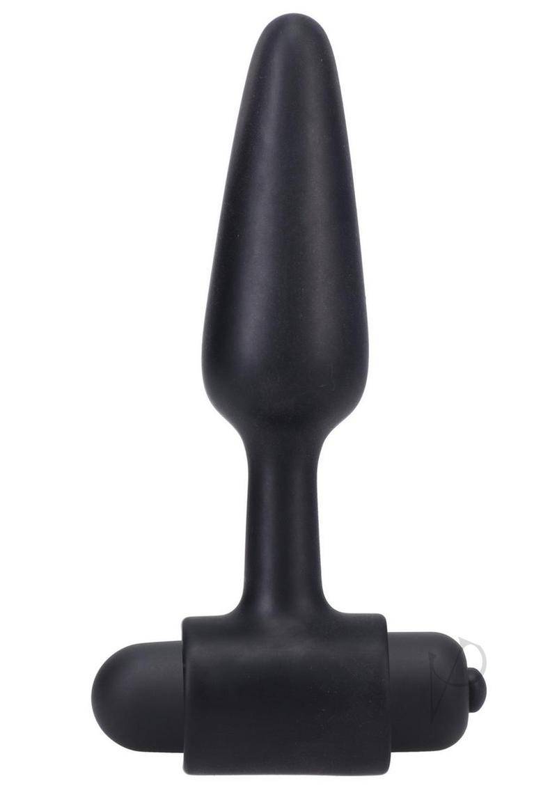 In A Bag Vibrating Butt Plug 4 Black - Chambre Rouge