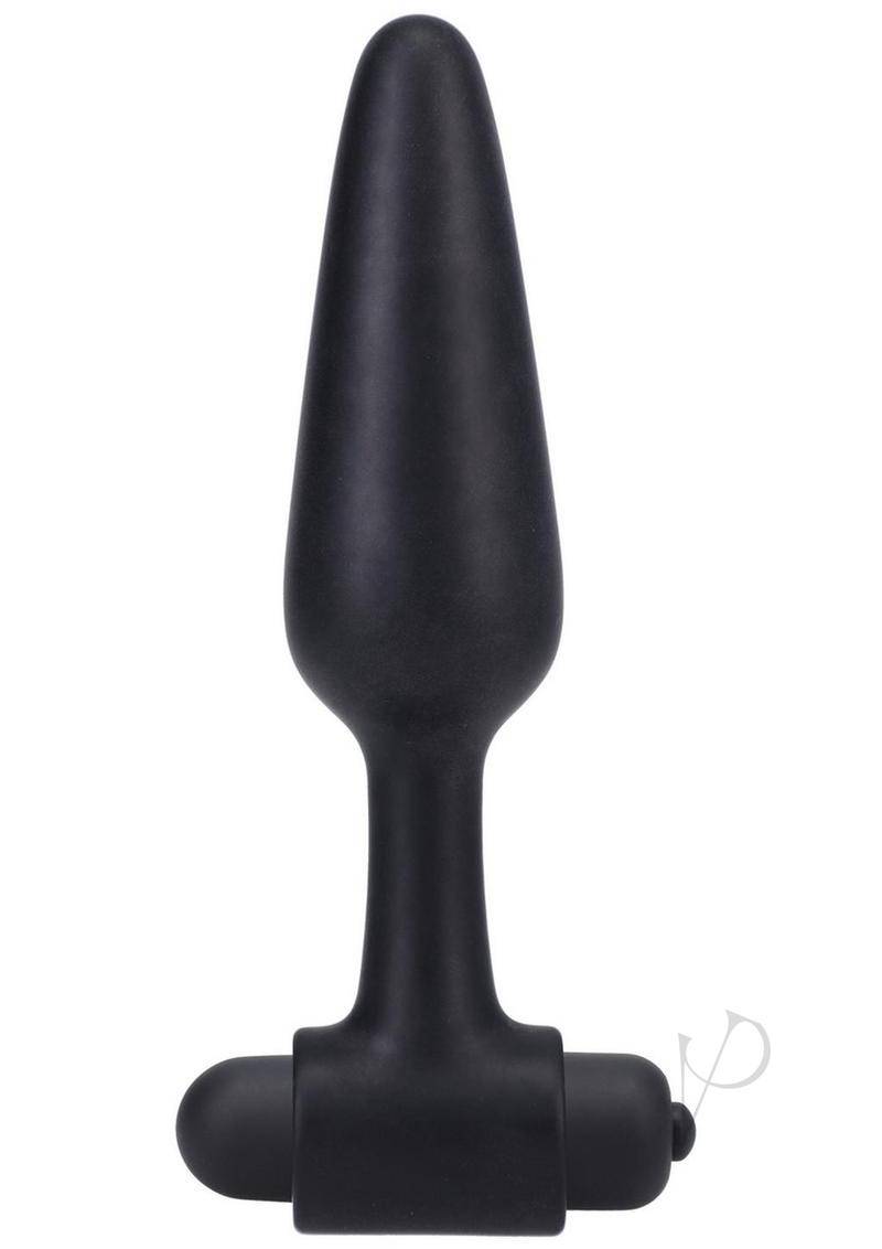 In A Bag Vibrating Butt Plug 5 Black - Chambre Rouge