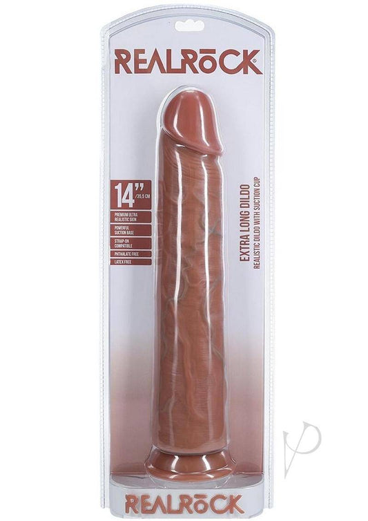 Realrock Xl Straight 14 Tan - Chambre Rouge