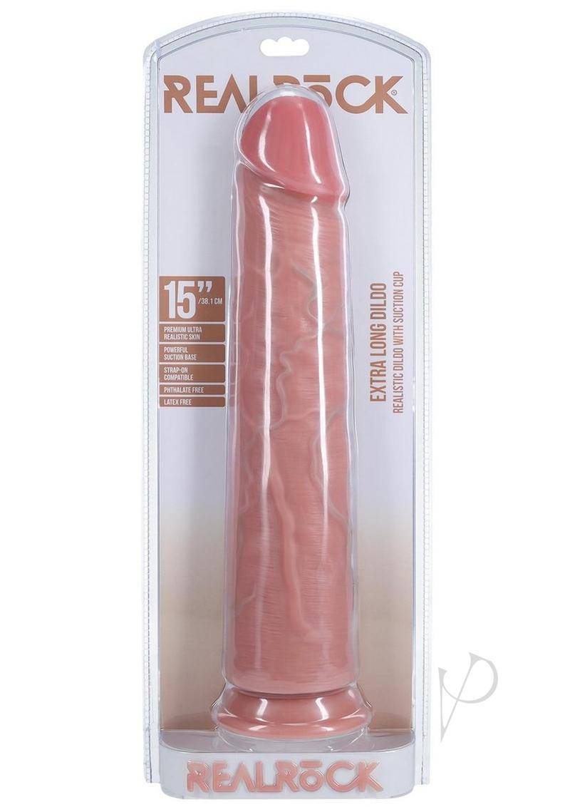 Realrock Xl Straight 15 Flesh - Chambre Rouge