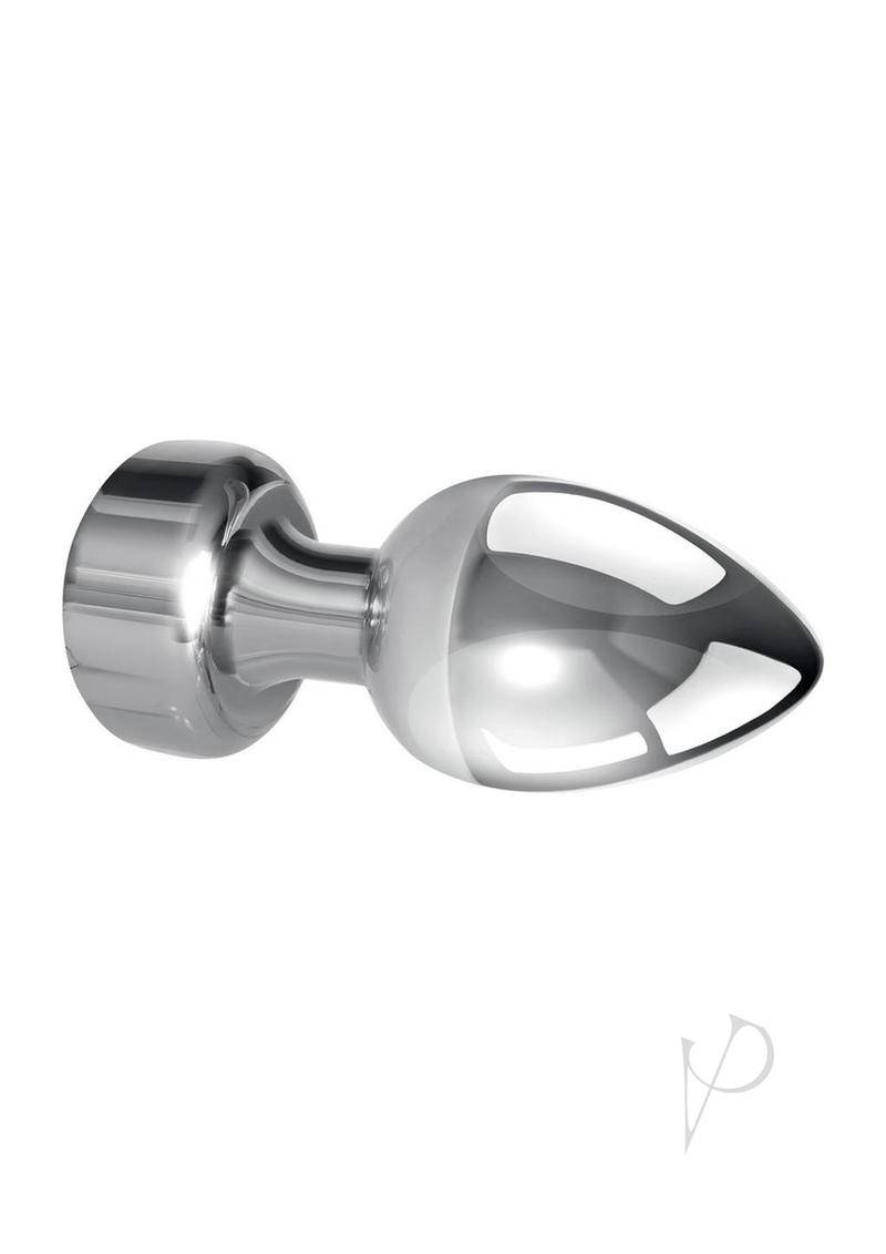 Gender X Rockin Rechargeable Metal XL Plug - Silver - Chambre Rouge