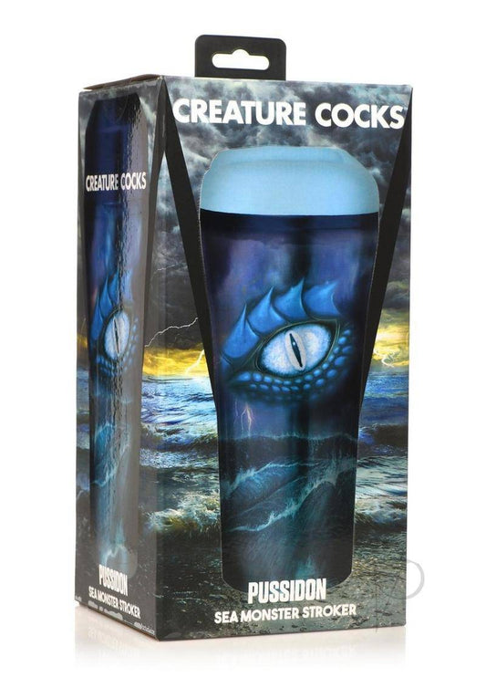 Pussidon Sea Monster Stroker - Blue/Black - Chambre Rouge